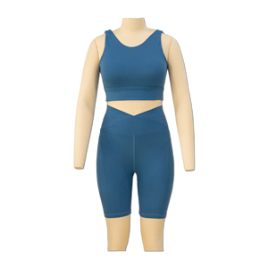 Ropa deportiva transpirable de alta elasticidad para mujer, conjuntos de Yoga para entrenamiento para mujer, ropa de verano - Product Image 1