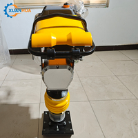 Compacteur à piston diesel, force d'impact 10KN, 600 coups par minute, machine de compactage de sous-sol 80KG, certifiée CE