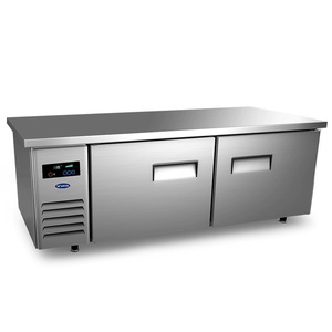 Yindu Refrigeration Workbench 1200mm Automatic Defrost Commercial <b>Kitchen</b> <b>Prep</b> <b>Table</b> With Cooling Food Storage - Product Image 3