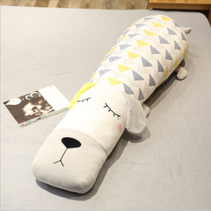 Hình dạng động vật nhồi bông sang trọng mềm ngủ đệm sư tử khổng lồ hươu cao cổ cơ thể dài sang trọng gối tùy chỉnh cơ thể dài sống động như thật Đồ chơi sang trọng - Product Image 6