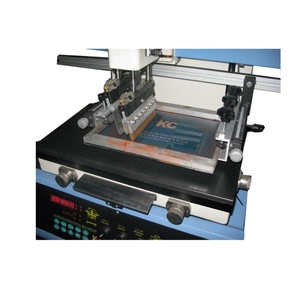 LC Semi-Automatic Flat Screen Card Printer Easy Operation Single <b>Table</b> Silkscreen Used Condition for Plastic Panel Printing - Product Image 4