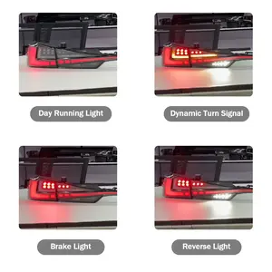 HCMOTIONZ pabrik RGB lampu belakang 2014-2020 mulai animasi baru DRL adalah 300 350 200t F 300h lampu belakang untuk Lexus IS250