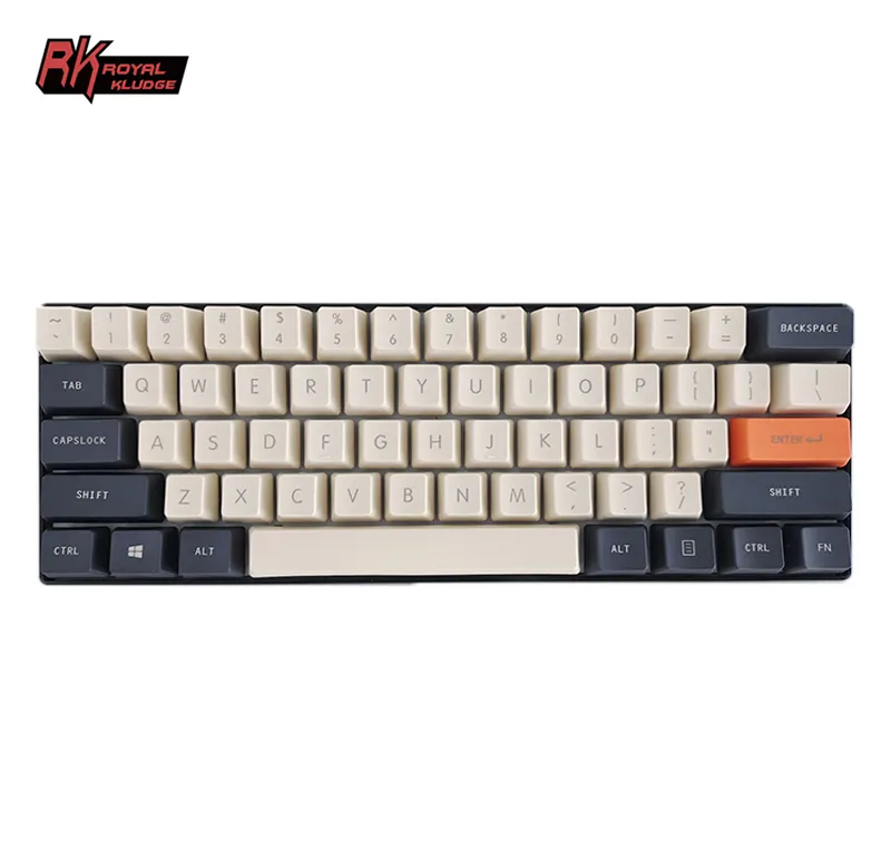 Royal Kludge RK61 RK 61 keys hotswap 2.4ghz bt 60 rgb backlit teclado wireless 60% mechanical keyboard gamer key board