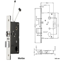 Sistema de software de gestión hotelera Tediton Llaves y tarjetas de acceso Tarjeta Rfid Cerradura de puerta de habitación de hotel