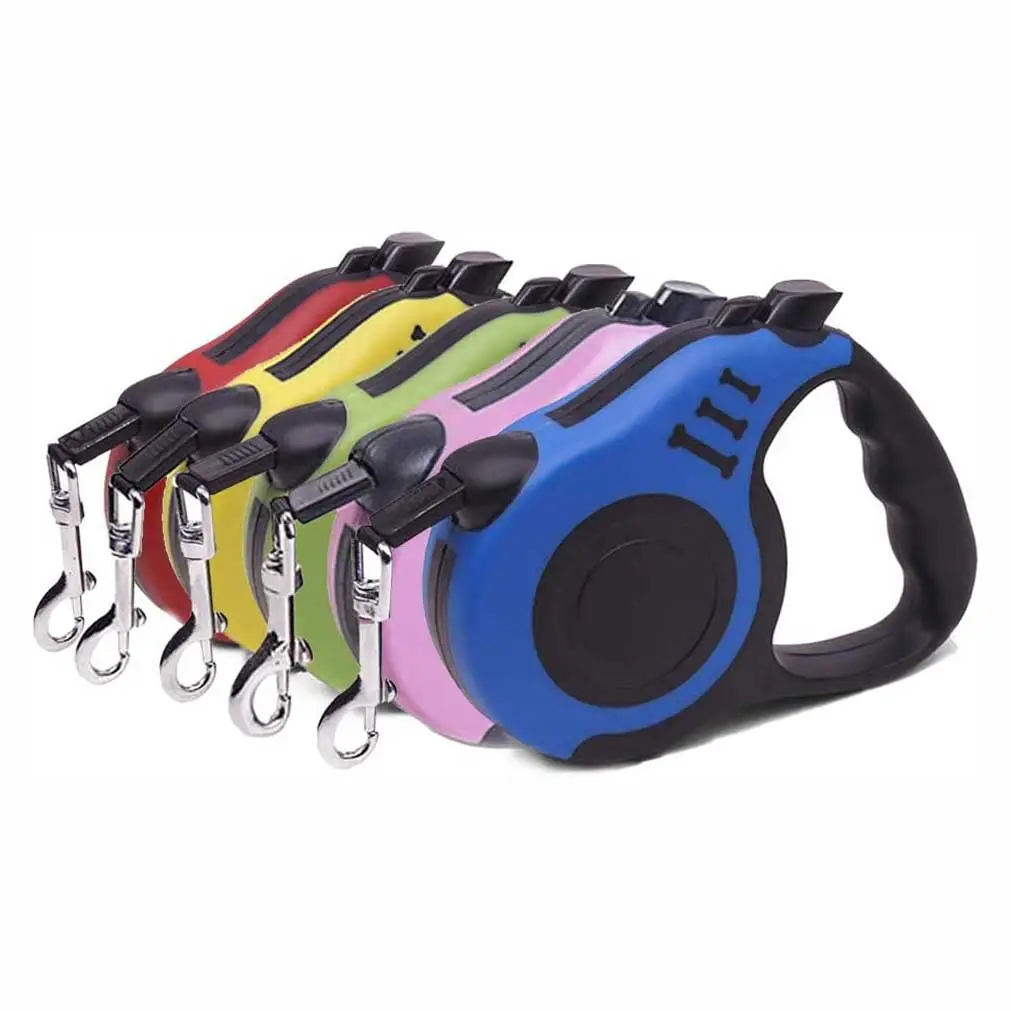 New Pet Products Designer Wholesale Adjustable Automatic Heavy Duty Retractable Pet Nylon Material Dog Collar Harness Leash