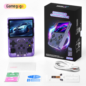 Yo Consola R36S Handheld Game Console 3.5 Inch Linux Arkos System <strong>Portable</strong> Retro Pocket Video Game <strong>Player</strong> with 64GB 20000 Games - Product Image 2