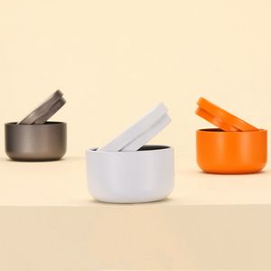 Petits pots ronds vides en vrac 2oz 60ml Boîtes à bougies décoratives sans couture - Product Image 4