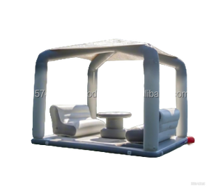 Île flottante gonflable en PVC WINWAY personnalisable pour la maison, l'école, les activités sportives, les parcs de trampolines, les vacances et les fêtes (3-5 personnes) - Product Image 5