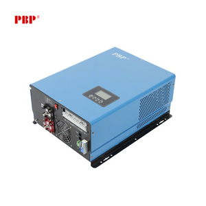 อินเวอร์เตอร์พลังงานแสงอาทิตย์แบบออฟกริด PBP 2000W คลื่นไซน์บริสุทธิ์ ตัวแปลงไฟ DC เป็น AC ระบบไฟฟ้าโซลาร์เซลล์เฟสเดียว - Product Image 1