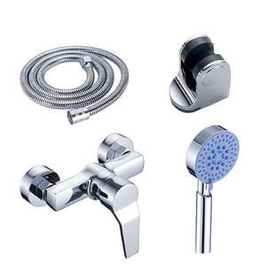 Ensemble <span class=keywords><strong>de</strong></span> robinet <span class=keywords><strong>de</strong></span> <span class=keywords><strong>douche</strong></span> dissimulé robinet en laiton simple mitigeur d'<span class=keywords><strong>eau</strong></span> chaude et froide chromé pour salle <span class=keywords><strong>de</strong></span> bain mural pour <span class=keywords><strong>eau</strong></span> <span class=keywords><strong>solaire</strong></span> - Product Image 5