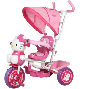 2020 Neues Modell Faltbares Baby-Dreirad / Kinder-Großrad-Dreirad / Aufsitz-Spielzeug Kinderwagen-Dreirad zum Verkauf - Product Image 3
