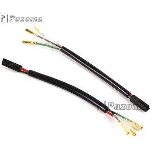 Adaptador de cable de luz de señal de giro, conectores de enchufe de cableado de indicador de 3 pines para <span class=keywords><strong>Honda</strong></span> <span class=keywords><strong>CBR</strong></span> <span class=keywords><strong>600RR</strong></span> 1000RR CBR600RR CBR1000RR 2003-2014 - Product Image 2