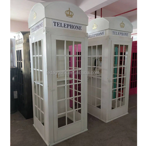 LEDA Cabine téléphonique de mariage moderne en métal avec support de livre d'or audio/vidéo – Couleur personnalisable pour la décoration d'événements - Product Image 6