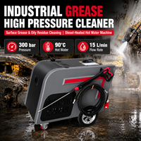 Nouvelle nettoyeuse haute pression à eau chaude diesel industrielle, construction en plastique, 180 bars, haute pression pour la remanufacture de pièces automobiles