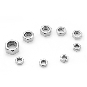 Instock 100pcs M4 sản xuất thép không gỉ Hex Nuts Assortment Kit - Product Image 4