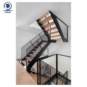 บันไดสแตนเลสแบบกำหนดเองสำหรับพื้นที่ภายในที่อยู่อาศัยและเชิงพาณิชย์ - Product Image 2