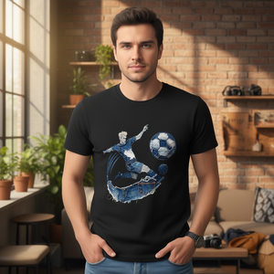 Camiseta Unisex de 210 g/m², 100 % Algodón, Informal, Impresión DTF, Transpirable, Duradera, para Hombre - Product Image 3