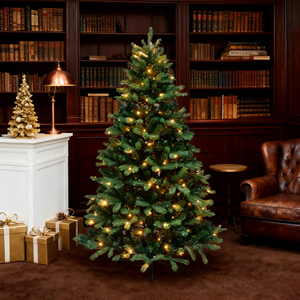 Luxury High Quality Decorated <b>Christmas</b> <b>Tree</b> LED Glowing Lights (500-1000) Indoor Ballroom Holiday Parties 6FT 7FT Hot Selling - Product Image 4