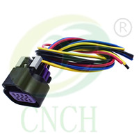 Arnés de Cableado CNCH de 8 Pines, Sensor de Posición del Cuerpo del Acelerador TPS, Conector Adaptador de Conductor de Cobre Puro, Cable de Conexión, Compatible con GM