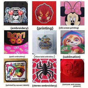 Gorra de Béisbol de Malla de 6 Paneles Personalizable para Adultos, con Visera de Algodón Casual, Patrón de Letras, Logotipo Personalizado Impreso y Hebilla Metálica - Product Image 2