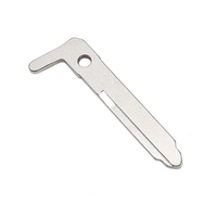 Remtekey Nouveau Type de télécommande de rechange petite clé d'insertion pour Mazda Smart Emergency Keyblade Key Blade