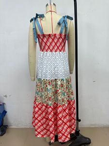 Robe Femme Nouveau Design Elégant Bohemian <span class=keywords><strong>Rhapsody</strong></span>: Robe Sundress à plusieurs niveaux Look élégant Taille Robes Sexy - Product Image 4