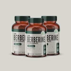 Herblife ou OEM personnalisé, extrait de berbérine végétalien, supplément de chlorhydrate de berbérine, capsules de chlorhydrate de berbérine - Product Image 2