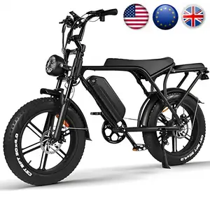 48v electric bike aluminum alloy bicycle for sale mountain 20 inch bicycle electric bicycle a todo terreno V20 e bike fat tire
