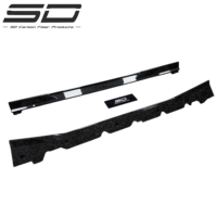 Jupes latérales en fibre de carbone SD de haute qualité pour Tesla Cybertruck, style Msy, kit carrosserie large, directement de l'usine, haute performance
