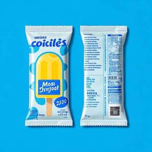 Pochette pour desserts surgelés personnalisée imprimée par gravure de qualité supérieure sacs à fermeture éclair pour sushi gelée étanche à l'humidité Film Mylar alimentaire - Product Image 3