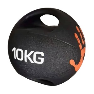 Venta al por mayor de fábrica: BETER, mancuernas de goma sólida ecológicas y duraderas para rehabilitación y entrenamiento de fuerza, con doble asa, 10 kg - Product Image 4