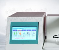 Testeur de point d'éclair à coupelle fermée entièrement automatique, normes ASTM D93 et ISO 2719, écran tactile 8 pouces, modes d'allumage doubles