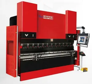 CNC WD67K Delem DA66T system abkantpresse maschine mit automatische roboter