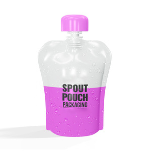 Thâm quyến thấp moq tùy chỉnh nhựa nước sốt thực phẩm doypack 500 gam 1kg 2kg góc Spout Pouch cà chua Ketchup đứng Pouch cho dán - Product Image 6