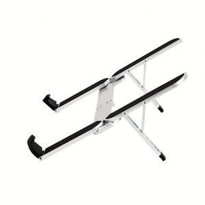 WORKEZ 2025 New Adjustable Portable <b>Foldable</b> Anti Slip Aluminum Alloy <b>Laptop</b> <b>Stand</b> Stackable Storage Mode Heat Dissipation - Product Image 5