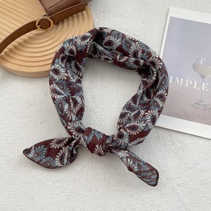 2025 nuova sciarpa quadrata Vintage in stile vecchio denaro, Design cachemire Double face, fazzoletto in seta di alta qualità - Product Image 6