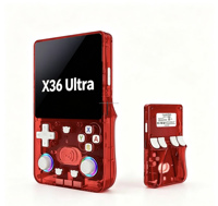 Consoles de jeux portables S Classic X36 Ultra, mini console de jeux vidéo 4,2'', X36 Ultra, batterie 3500 mAh, lecteur de jeux, système d'exploitation Android