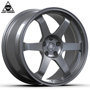Jantes forgées TE37 noir mat gris bronze 17 18 19 20 <span class=keywords><strong>21</strong></span> pouces <span class=keywords><strong>6</strong></span> branches design sportif racing à déport profond 5x120 5x114.3 pour F80 E46 E30 - Product Image 2
