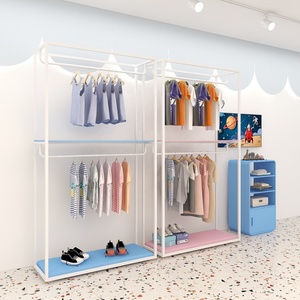 Accesorios <span class=keywords><strong>de</strong></span> tienda <span class=keywords><strong>de</strong></span> <span class=keywords><strong>ropa</strong></span> para niños baratos con el mejor descuento y soporte colgante <span class=keywords><strong>de</strong></span> <span class=keywords><strong>ropa</strong></span> <span class=keywords><strong>de</strong></span> exhibición - Product Image 4