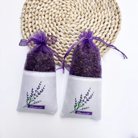 Sacs à cordon en toile recyclable avec logo personnalisé, en coton biologique naturel et lin, pour emballage de parfums, lavande, vanille, épices