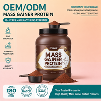 Poudre Protéinée Mass Gainer OEM ODM Marque Privée Vente en Gros Haute Qualité Croissance Musculaire Soutien Immunitaire 1000g pour Protéines
