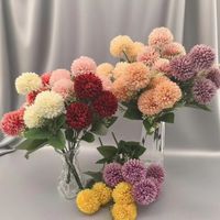 Bunga Sutra Buatan Tangan Zhengmai Jie89 5 Cabang Hydrangea Kecil untuk Pernikahan, Fotografi Luar Ruangan, Aksesoris Rambut, Dekorasi Rumah