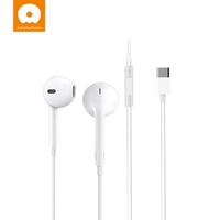 Haute Qualité Type C Usb C Filaire Mains Libres Écouteurs Intra-auriculaires Avec Microphone type c écouteur pour Samsung pour huawei