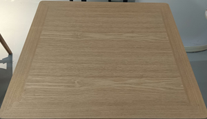 Plateau de table en bois commercial avec surface ignifuge, design moderne et minimaliste pour la restauration et les meubles de café - Product Image 3