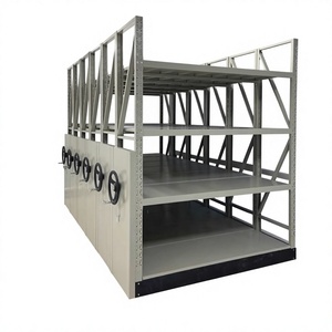 Système d'étagères mobiles intelligentes à compactage massif pour classement, avec étagères métalliques verrouillables - Product Image 3