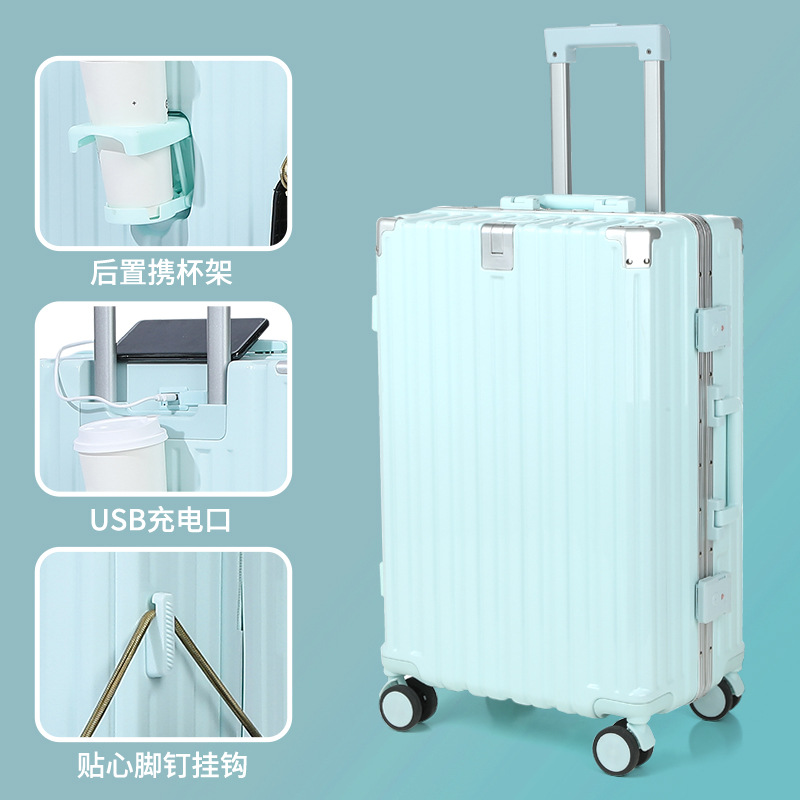 1682 aluminum frame, light blue