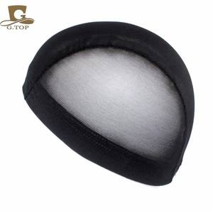 Gtop Fashion Bulk Cheap Unisex Nylon 3P Wave Perruque Cap for Match Durags Cancer Plain Color Mesh Chemo Dome Cap for Women TJM-17 - Product Image 5