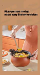 Hot bán bí ngô hình dạng hộ gia đình đa chức năng súp làm tích hợp không dính Micro Nồi áp suất - Product Image 3