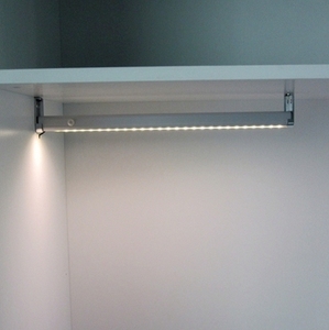 12 вольт для шкафа, светодиодный датчик движения, вешалка для шкафа, фонарный стержень для гостиничной мебели - Product Image 3