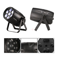 Projecteur de lumière de scène, imperméable conforme à la norme IP65, 7x40W de couleur RGBW, 4 en 1